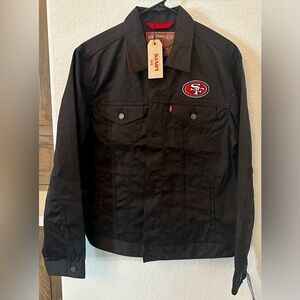 San Francisco 49ers Levis Jacket - Size Large